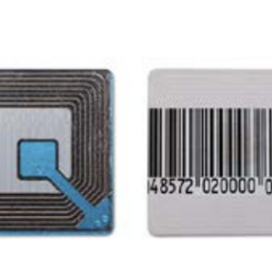 RF Samolepiaca Bezpečnostná Etiketa 8.2 MHz – všetky veľkosti